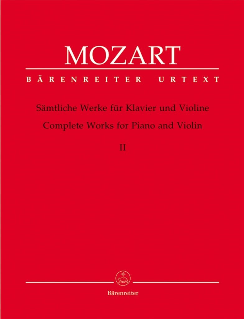 Complete Works for Piano and Violin Volume 2